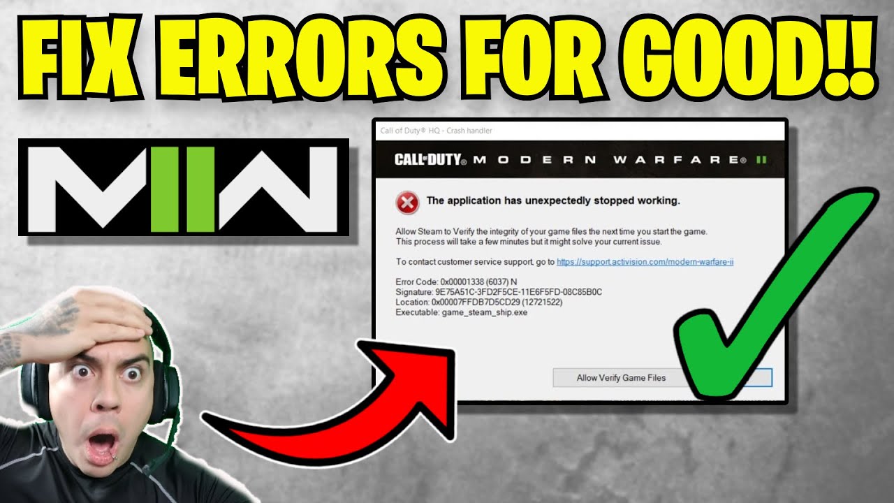 How To Fix Warzone 2.0 Game Steam Ship Error  Call Of Duty Warzone 2 Game  Ship Error Fix 