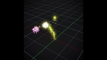 Houdini Particles rendered in Blender