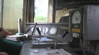 [IRFCA] Loco Cab Ride in 'Long Hood Front' WDM3D Diesel Locomotive with Dynamic Braking!!!