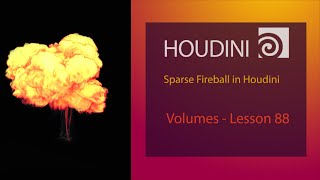 88 Sparse Fireball in Houdini