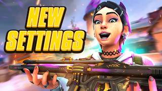 THE *BEST* UPDATED CONSOLE VALORANT SETTINGS FOR RANKED | DUALSENSE EDGE SETTINGS & CROSSHAIR