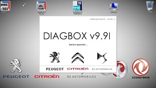 Como instalar o Diagbox 9.91 Lexia/Pp2000 Virtual