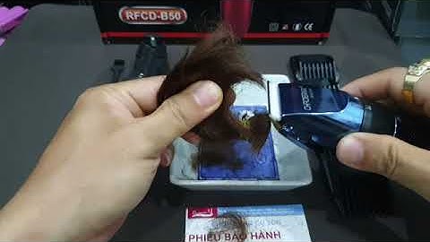 Tông Đơ Cắt Tóc Gia Đình Chaoer B50 2 Pin. Tông Đơ Cao Cấp Lưỡi Sứ Chaoer B50.