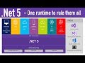 .NET 5 -- One Framework, All Platforms and Open Source