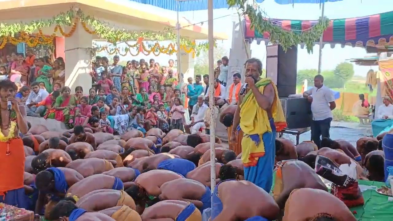 శివ స్వాముల శరణు ఘోష in రామసముద్రం 12/02/2023 ఆదివారం