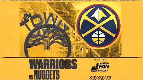 Golden State Warriors Intros | vs Nuggets | Mar. 8. 2019 | ORACLE Arena