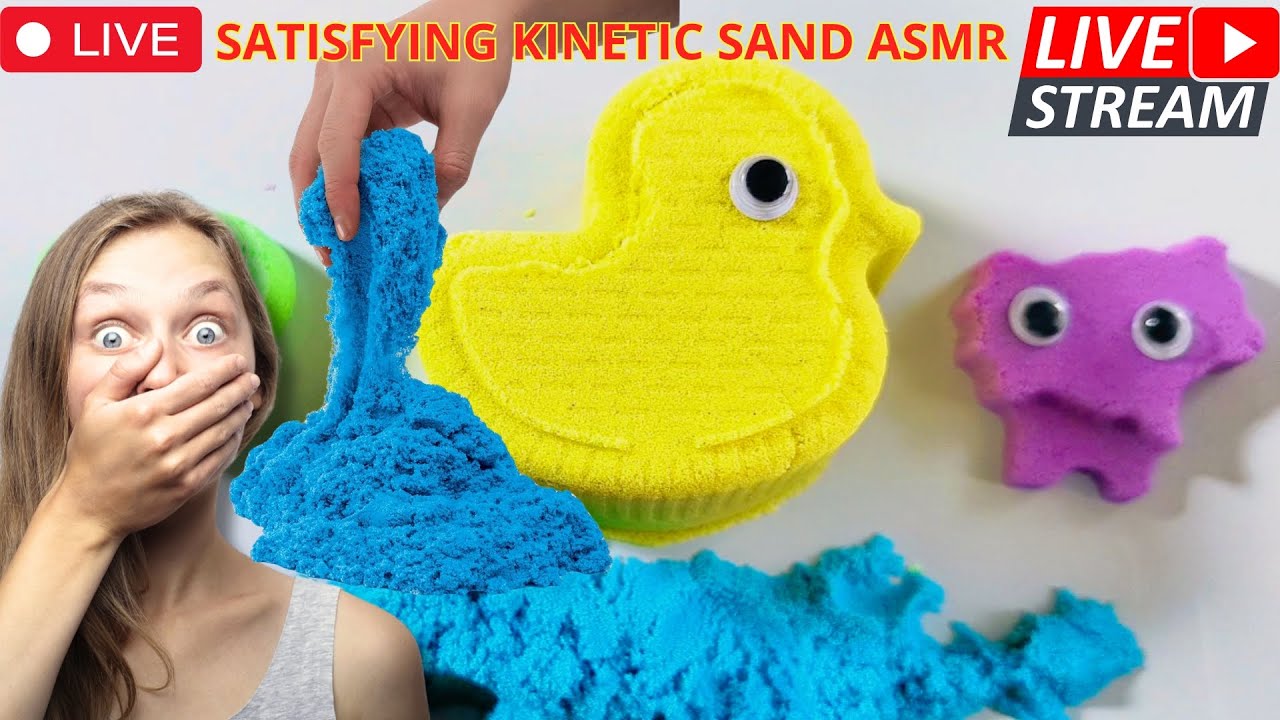 Sand Asmr Box Satisfying Kinetic Sand ASMR โ Relaxation at Its Finest! - YouTube