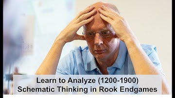 Schematic thinking in Rook Endgames (1200-1900)