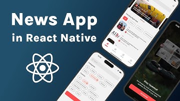 🔴 Build Complete News App in React Native | React Native Course for Beginners | React Native Project