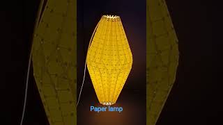 Paper lamp...#origamicraft #paperlamp #laser #lasercutting #engraving #origamiart
