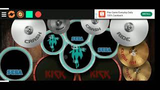Maou-sama, Retry! OP1 - Real Drum App Cover ( TEMPEST - Kaori Ishihara)