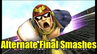 Captain Falcon Tries New Alternate Ways For His Final Smash (Mods) Super Smash Bros Brawl/Project M