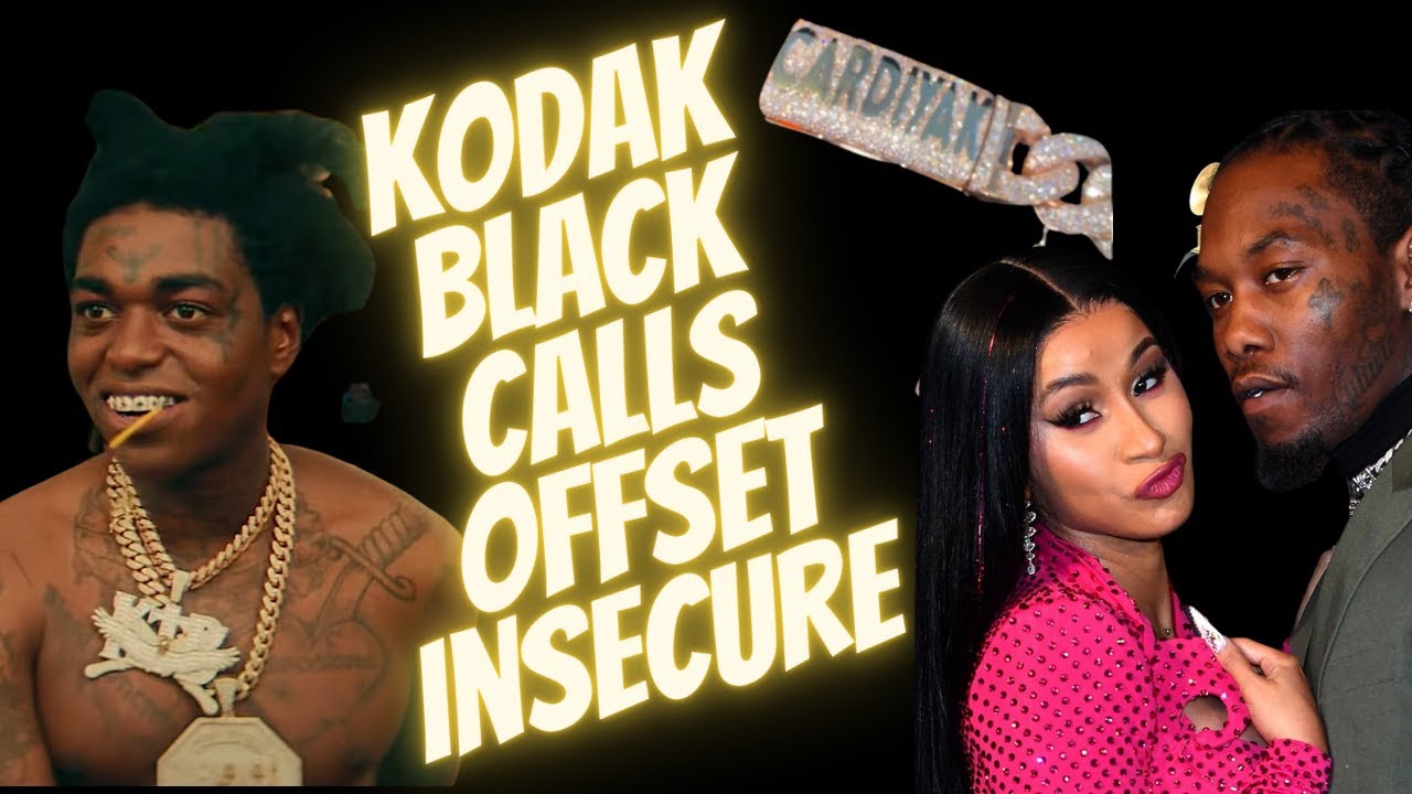 Kodak Black calls offset Insecure after gifting Cardi B a bracelet 😳