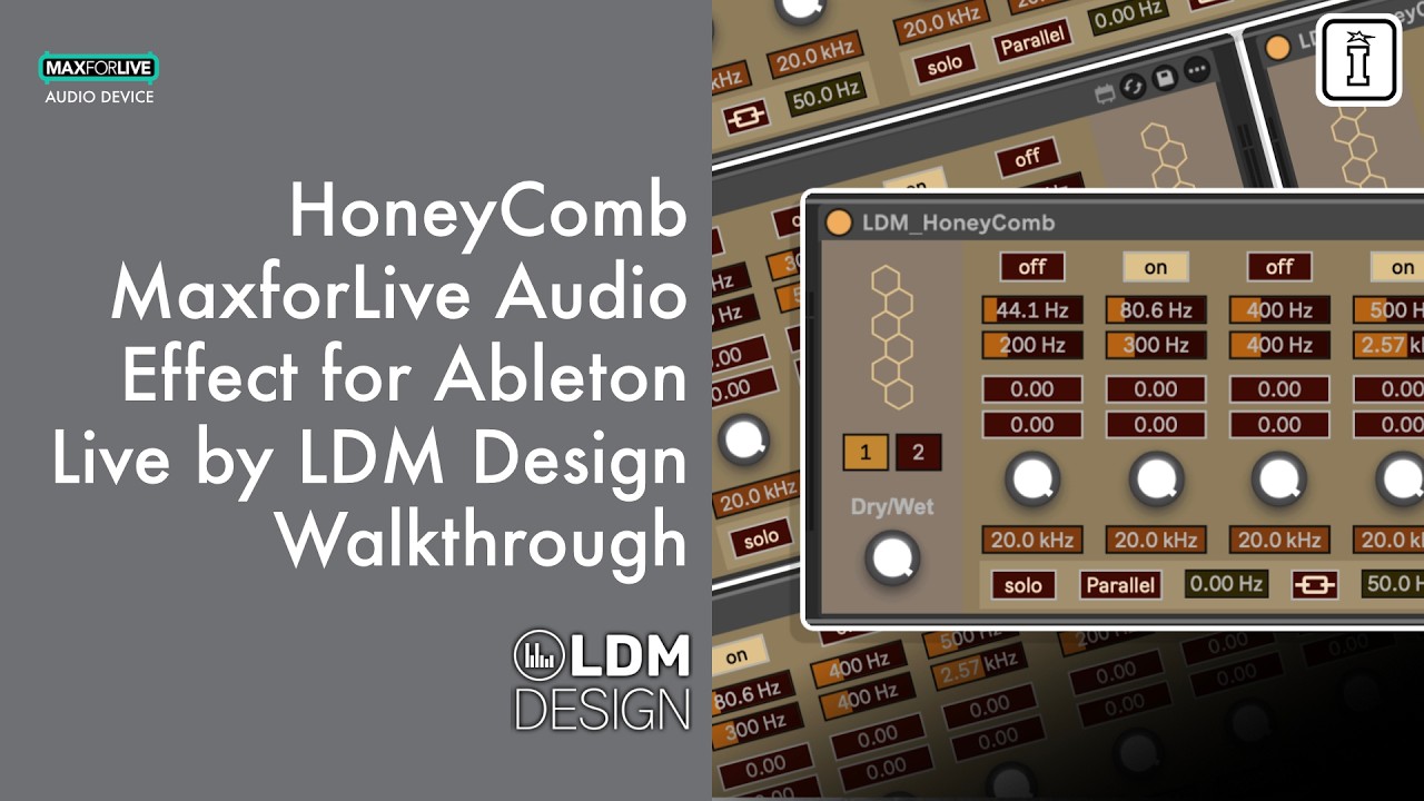Honeycomb by LDM Design - 16 Nested Comb Filters for Metallic Sound ...