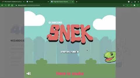 How to play snake in discord epic tutorial (not clickbait) (very cool) (a snake attacked me????!!!!)