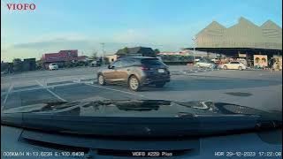 PTT park 17:01 ภาพจากกล้องติดรถยนต์ 2K หน้า-หลัง Viofo A229 Plus 29 Dec 2023