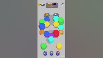 Hexa sort _ Level 89 #games #gaming #sortpuzzlegame #sorts #hexasort #mobilegame