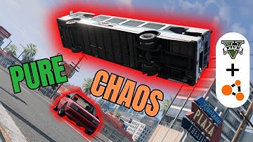 BeamNG.drive, but with a GTA 5 Style CHAOS Mod..