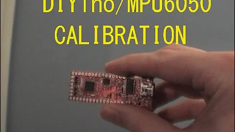 DIYino / MPU6050 Calibration