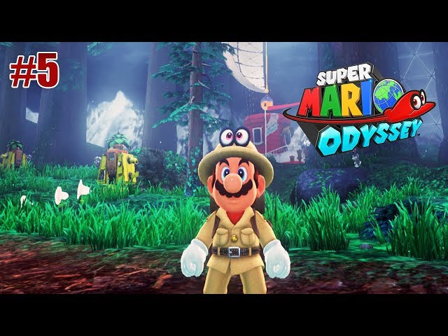 SUPER MARIO ODYSSEY #5 - Nuvens da Perdição! (Nintendo Switch Gameplay) 