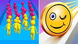 Join Clash 3D Vs Coin Rush🔥🤖🔥New Big All Mobile Levels Gameplay TE2E screenshot 4