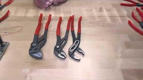 Tool Tip Series 2: The Difference Between Popular KNIPEX Pliers