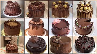 Chocolate Cake Decoration ideas || Anniversary/Birthday cake design ideas screenshot 5