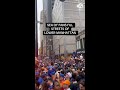 A sea of fans!