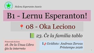 Εσπεράντο Β1: Μάθημα 8ο – Verboj – Altnivelaj temoj