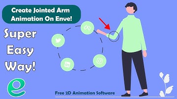 Create Jointed Arm Animation On Enve | Freeware Camp | Enve 2D | Character Animation |