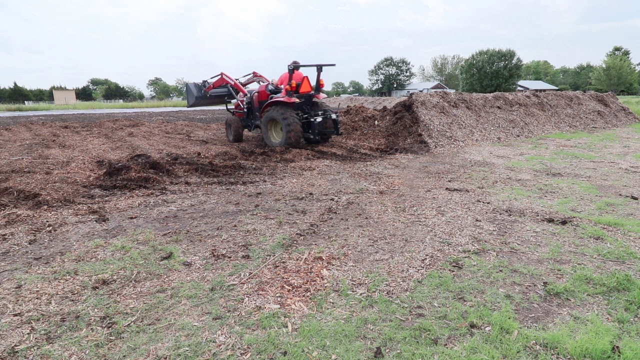 Working Mulch & Tilling With Yanmar T235 YouTube