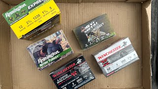 BUDGET Turkey Ammo Battle at 35 yards!!! Best BANG for the MONEY!