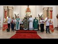 Missa de envio das rezadeiras da festa do divino esprito santo de mogi das cruzes