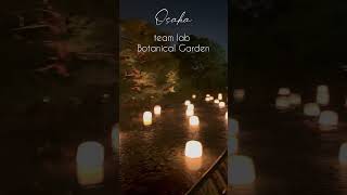 teamLab Botanical Garden Osaka – A Dreamlike Night in Nature #shorts #trending #youtube #ytshorts