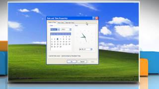 How to turn off clock synchronization in Windows® XP