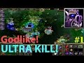 DoTa 6.83d - пушер Мипо | Ultra kill! ★ Godlike! #1