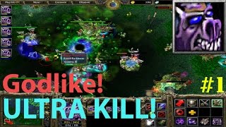 DoTa 6.83d - пушер Мипо | Ultra kill! ★ Godlike! #1