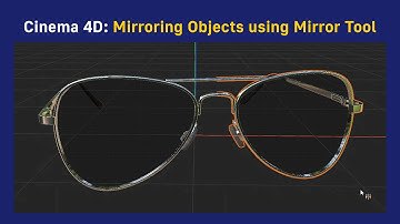 Cinema 4D: Mirroring Objects using Mirror Tool
