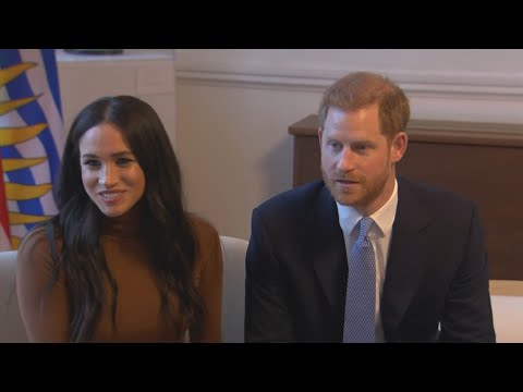 Video: Meghan Markle und Prinz Harry treten zurück