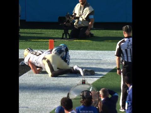 Foster Moreau catches for a 17-yard Touchdown vs. Carolina Panthers