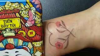 Phun Xăm Thẩm Mỹ Tattoo Mini Ở Cổ Tay Đẹp