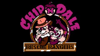 Chip ’n Dale Rescue Rangers  - ретро прохождение игры на Dendy