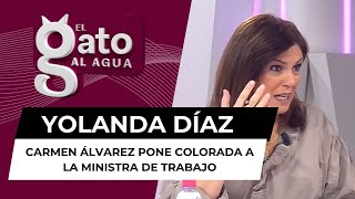 Carmen Álvarez pone colorada a la “caradura” e hipócrita comunista Yolanda Díaz