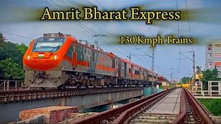 High Speed Vande Bharat Express+Amrit Bharat Express+Poorva Express🔥130 Kmph Trains Compilation😱