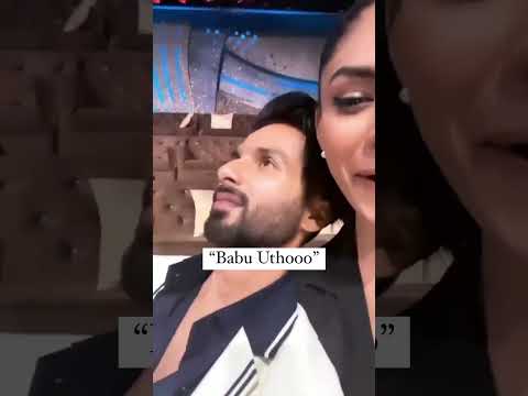 Shahid Kapoor and Mira Kapoor Funny moments#short