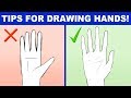 Tips for Drawing Hands!