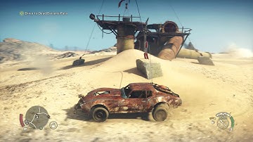 Mad Max - Fuel Veins Vantage Outpost Unlocked (Wasteland Sniper Harpoon Gameplay) Day Lizerd Rank