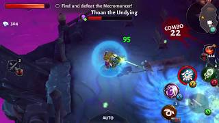 Dungeon Hunter 5 - Death Legendary Hunt Boss - The Necromancer