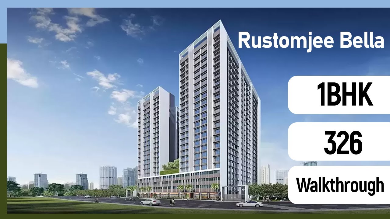 Rustomjee Bella  Bhandup starting@ ₹80 lacs +Taxes.