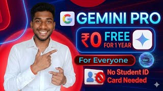 FREE Google AI Pro Subscription 🔥 FREE 5TB Google Drive Storage & Gemini Pro ✅ Redeem Process